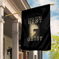 Cool Girls Hunt Ghost Garden Flag Paranormal Investigator Creepy Halloween - Wonder Print Shop