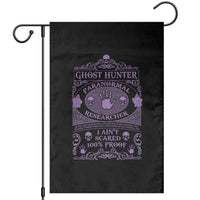 Ghost Hunting Garden Flag Halloween Paranormal Researcher - Wonder Print Shop