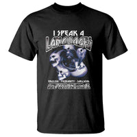 Ghost Hunting T Shirt I Speak 4 Languages Paranormal Halloween - Wonder Print Shop