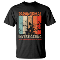 Paranormal Investigator T Shirt Ghost Hunting Creepy Halloween - Wonder Print Shop