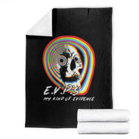 Ghost Hunting Throw Blanket EVP My Kind Of Evidence - Wonder Print Shop