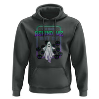 Funny Halloween Ghost Hunter Hoodie It's Right Behind Me Isn't It