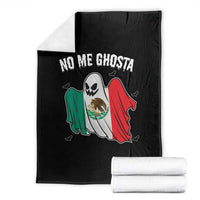 Mexico Halloween Throw Blanket No Me Ghosta Mexican Ghost - Wonder Print Shop