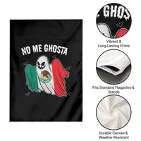 Mexico Halloween Garden Flag No Me Ghosta Mexican Ghost - Wonder Print Shop