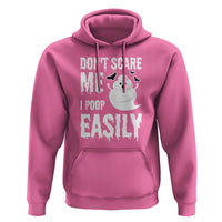 Funny Halloween Hoodie Don't Scare Me I Poop Easily