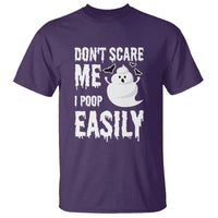 Funny Halloween T Shirt Don't Scare Me I Poop Easily - Wonder Print Shop