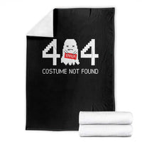 Funny Halloween Throw Blanket 404 Error Costume Not Found - Wonder Print Shop