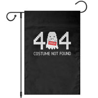 Funny Halloween Garden Flag 404 Error Costume Not Found - Wonder Print Shop