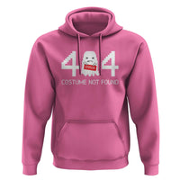 Funny Halloween Hoodie 404 Error Costume Not Found