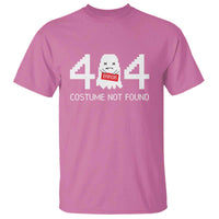 Funny Halloween T Shirt 404 Error Costume Not Found - Wonder Print Shop