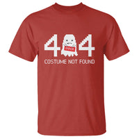 Funny Halloween T Shirt 404 Error Costume Not Found - Wonder Print Shop