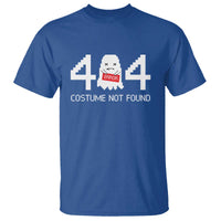 Funny Halloween T Shirt 404 Error Costume Not Found - Wonder Print Shop