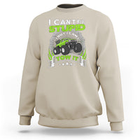 Truck Driver Wrecker I Can't Fix Stupid But I Can Tow It Sweatshirt - Wonder Print Shop