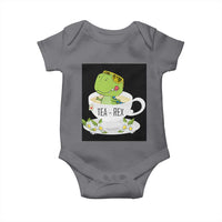 Funny Dinosaur Tea Rex Baby Onesie