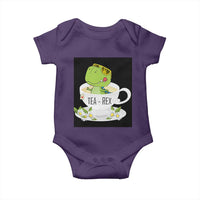 Funny Dinosaur Tea Rex Baby Onesie