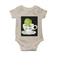 Funny Dinosaur Tea Rex Baby Onesie