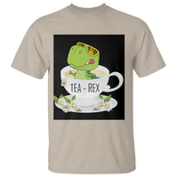 Funny Dinosaur Tea Rex T Shirt - Wonder Print Shop
