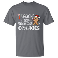 I Teach The Smartest Little Cookies Christmas Best Teacher T Shirt - Wonder Print Shop