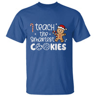 I Teach The Smartest Little Cookies Christmas Best Teacher T Shirt - Wonder Print Shop