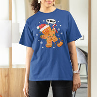 Op Snap Gingerbread Broken Leg Christmas T Shirt For Women - Wonder Print Shop