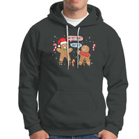 Shut Up Gingerbread Just Broken Feet Naught Christmas Hoodie - Wonder Print Shop