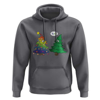 Funny Gay Christmas Hoodie Rainbow Christmas Tree LGBT