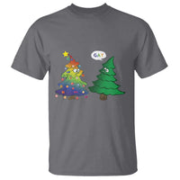 Funny Gay Christmas T Shirt Rainbow Christmas Tree LGBT - Wonder Print Shop