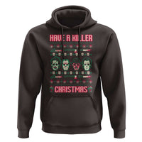 Horror Xmas Hoodie Have A Killer Christmas Horror Characters