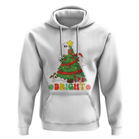Gothic Xmas Hoodie Making Spirits Bright Cute Ghost Christmas Tree