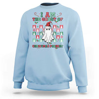Funny Xmas Sweatshirt I Am The Ghost Of Christmas Present - Wonder Print Shop