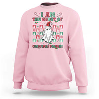 Funny Xmas Sweatshirt I Am The Ghost Of Christmas Present - Wonder Print Shop