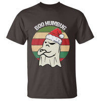 Gothic Xmas T Shirt Boo Humbug Santa Ghost - Wonder Print Shop