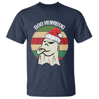 Gothic Xmas T Shirt Boo Humbug Santa Ghost - Wonder Print Shop