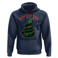 Gothic Xmas Hoodie Meowy Creepmas Cat Christmas Tree