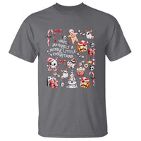 Gothic Xmas T Shirt Have Yourself A Scary Little Christmas - Wonder Print Shop
