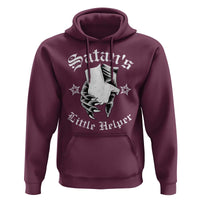 Funny Xmas Satan's Little Helper Hoodie