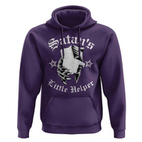 Funny Xmas Satan's Little Helper Hoodie