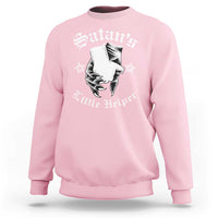 Funny Xmas Satan's Little Helper Sweatshirt - Wonder Print Shop