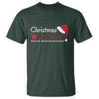 Funny Christmas Bah Humbug T Shirt One Star Very Bad Would Not recommend - Wonder Print Shop
