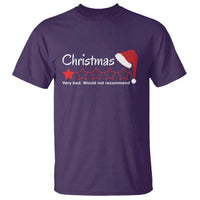 Funny Christmas Bah Humbug T Shirt One Star Very Bad Would Not recommend - Wonder Print Shop