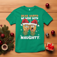 Christmas T Shirt Upside Down Pineapple Dear Santa We Were Both Naughty Xmas - Wonder Print Shop