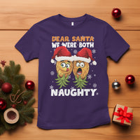 Christmas T Shirt Upside Down Pineapple Dear Santa We Were Both Naughty Xmas - Wonder Print Shop
