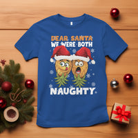 Christmas T Shirt Upside Down Pineapple Dear Santa We Were Both Naughty Xmas - Wonder Print Shop