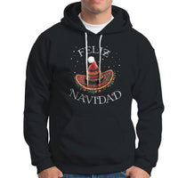 Christmas in Mexico Hoodie Feliz Navidad Santa Hat Sombrero - Wonder Print Shop