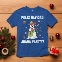 Christmas in Mexico T Shirt Feliz Navidad Juana Party Snowman Dancing - Wonder Print Shop