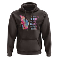Christian Hoodie Blessed By God Loved By Jesus Led By The Spirit