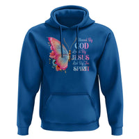 Christian Hoodie Blessed By God Loved By Jesus Led By The Spirit