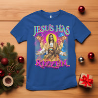 Jesus Has Rizzen Christian Funny Cool Meme T Shirt - Wonder Print Shop