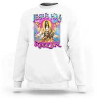 Jesus Has Rizzen Christian Funny Cool Meme Sweatshirt - Wonder Print Shop