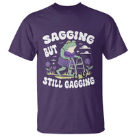 Funny Frog Meme T Shirt Sagging But Still Gagging Naughty Adult Humor
